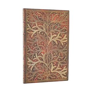 Viikkopäivyri 12kk 2026 Paperblanks - Wildwood, Flexi Maxi