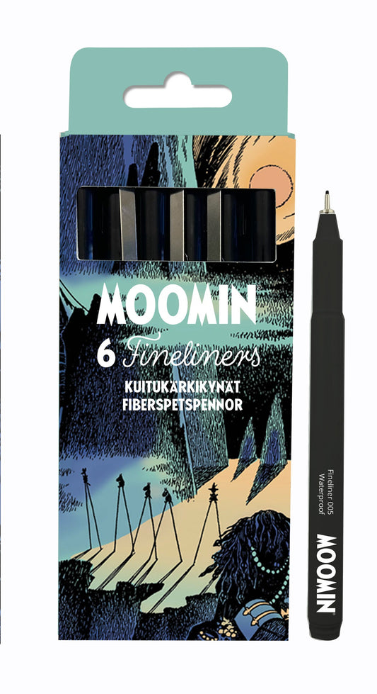 Kuitukärkikynät Muumi 6 kpl