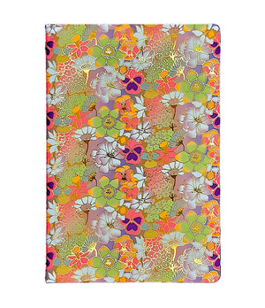 Vihko A5 Paper Poetry - Pansies dotted