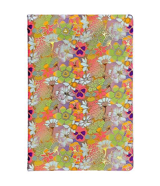 Vihko A5 Paper Poetry - Pansies dotted