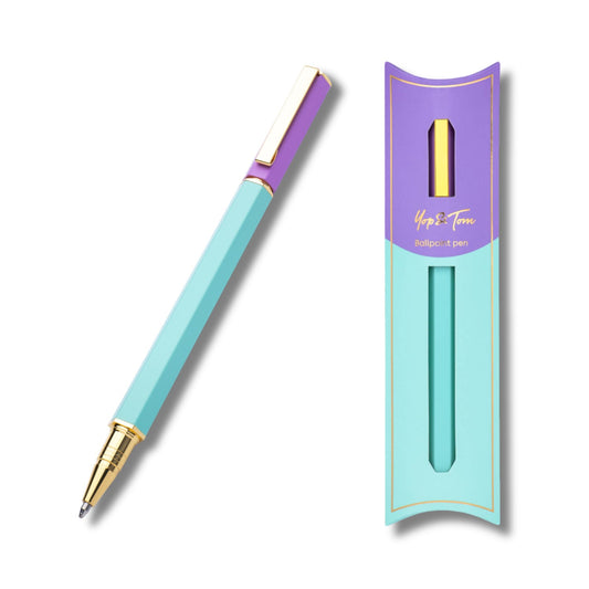 Ballpoint pen Yop & Tom - Lilac & Mint
