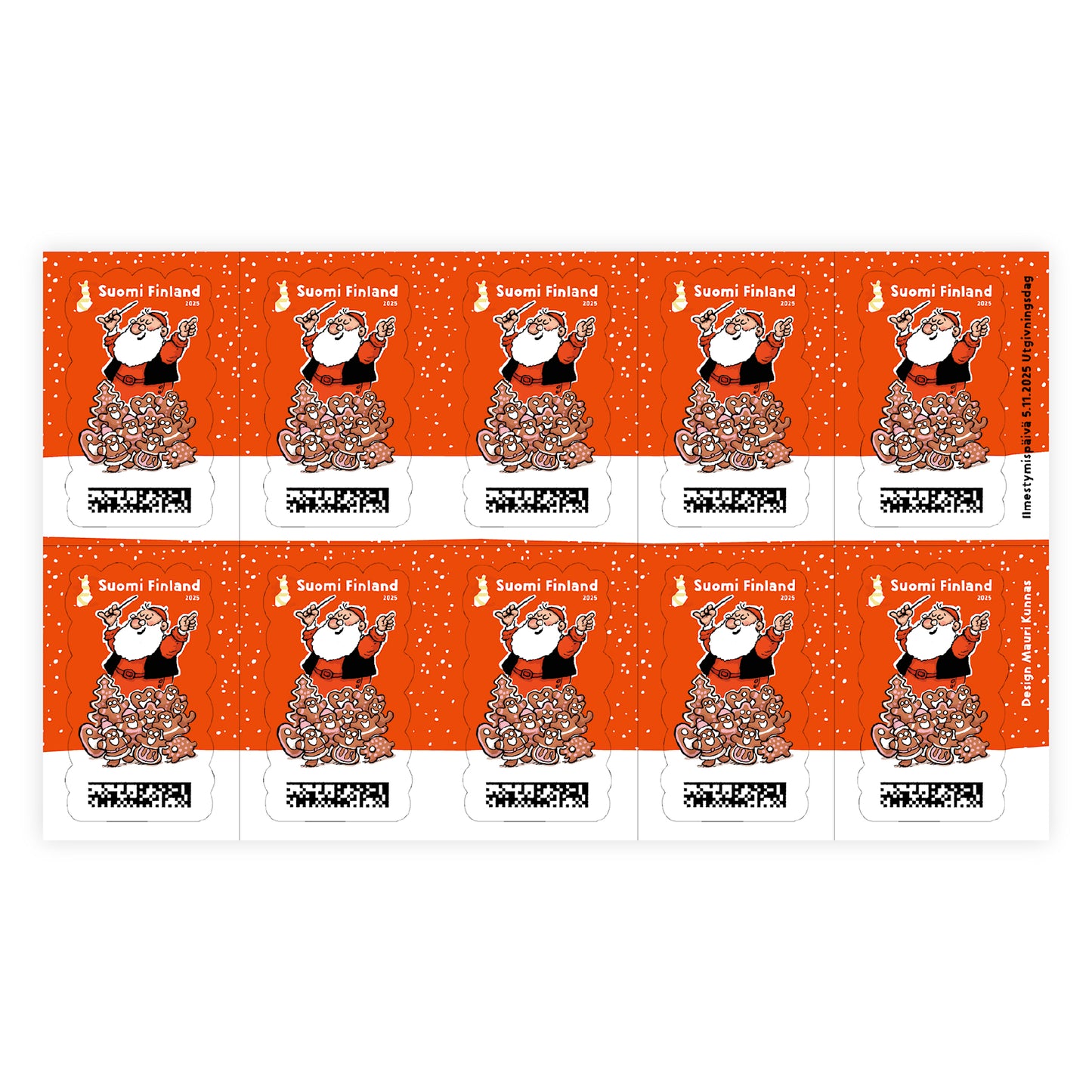 Kotimaan ikimerkki 10 kpl - Piparikuoro