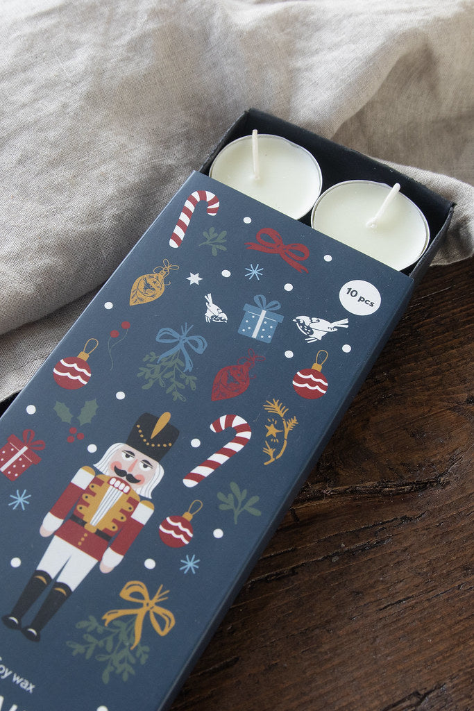 Tealight candles Pluto Design - Noel