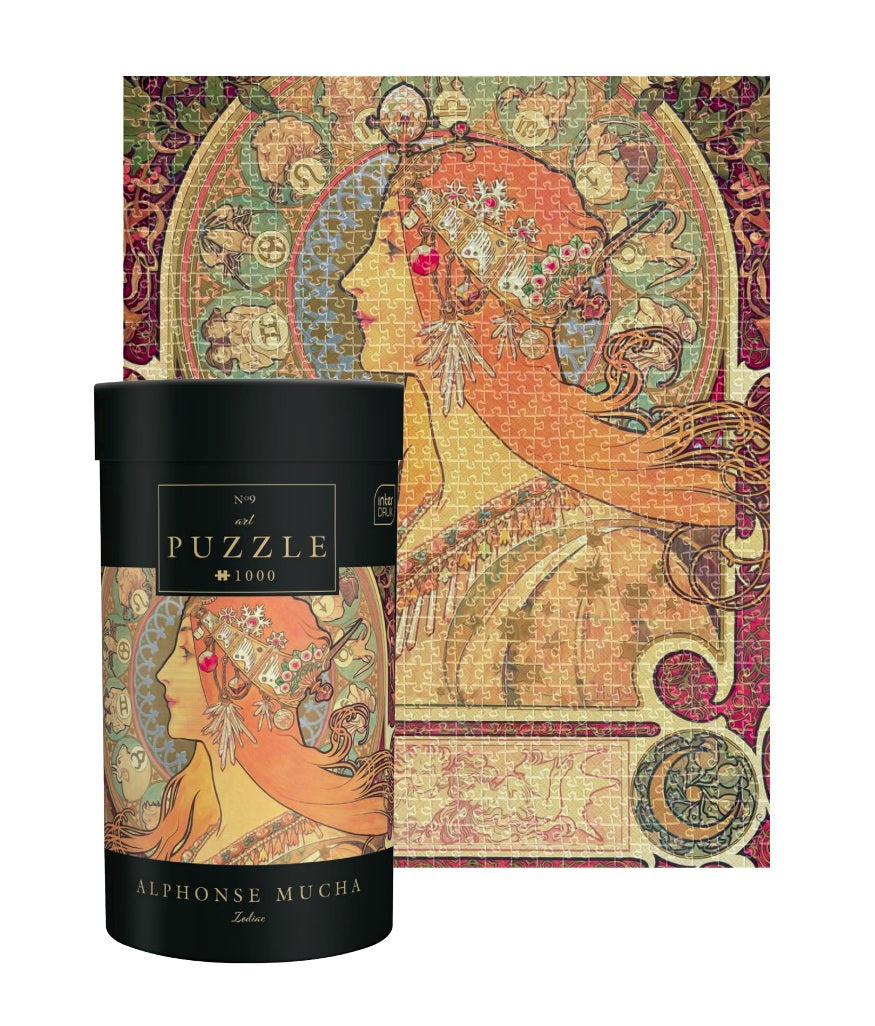 Palapeli 1000 palaa Interdruk - Mucha 9