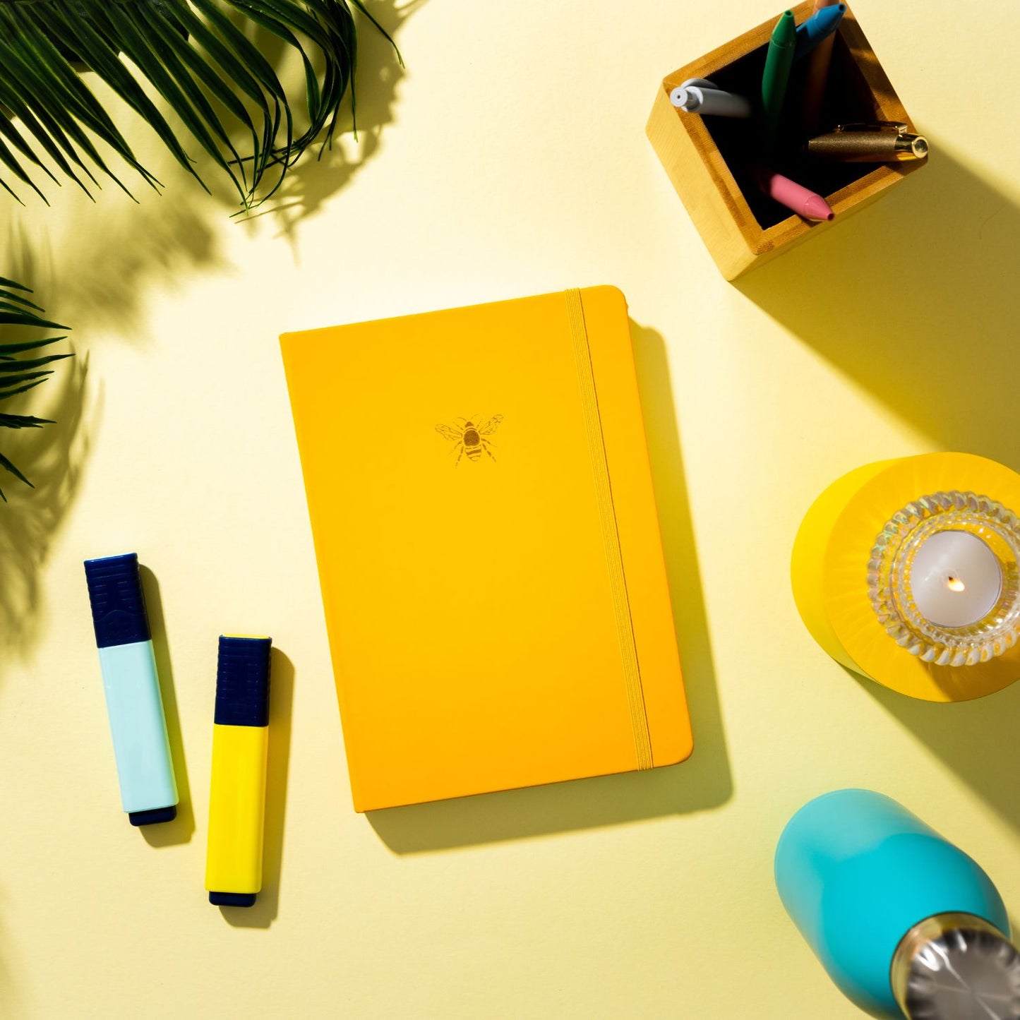 Notebook A5 Yop & Tom, Bee - Sunshine Yellow