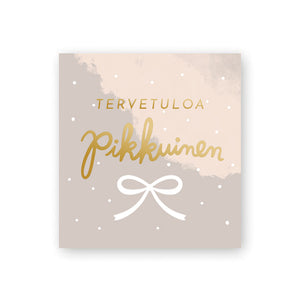 Pakettikortti Putinki Letters - Tervetuloa pikkuinen