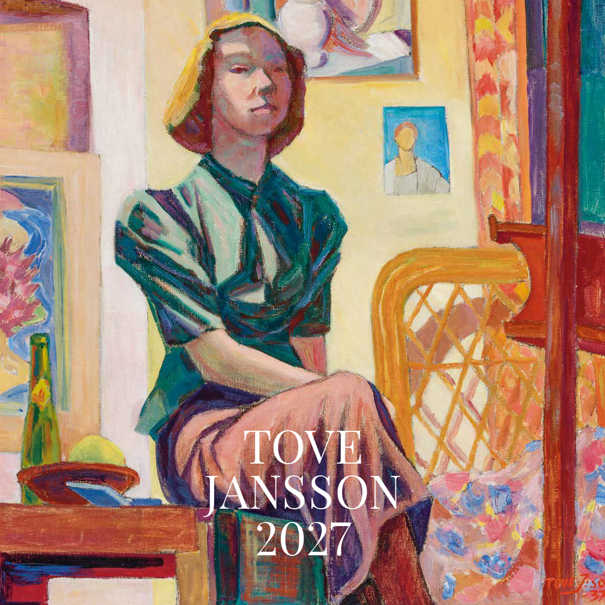 Seinäkalenteri 30x30 2027 Putinki Tove Jansson