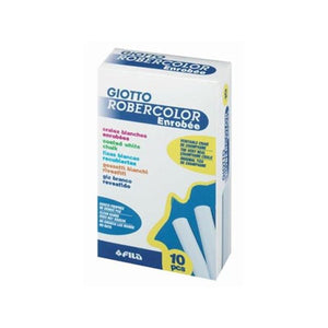 Chalk Box 10 pcs Giotto - White