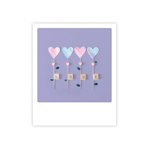 Postcard Pickmotion - Purple Love