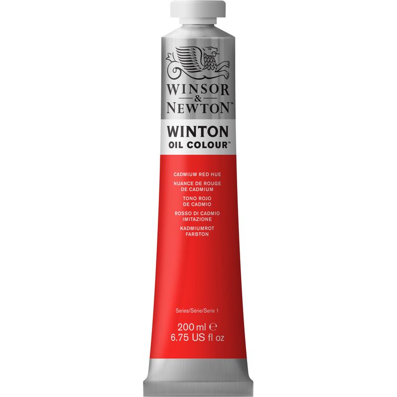 WN Winton 200ml 095 (05) Cadmium red hue, 200ml öljyväri
