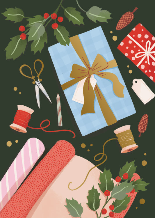 Christmas card Kaisu Sandberg - Packaging