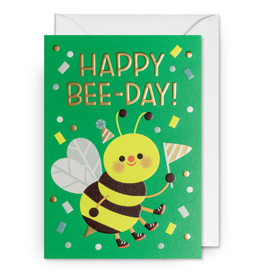 2-osainen kortti Lagom - Mehiläinen, Happy bee-day!