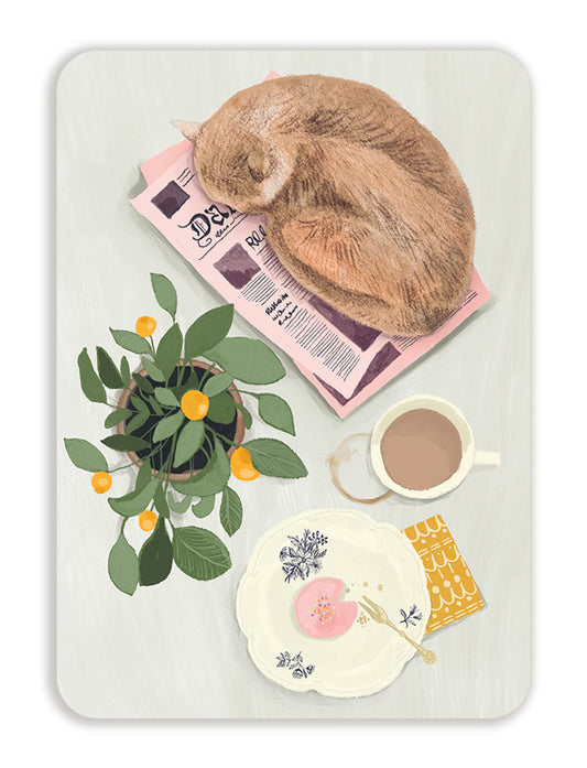 Postcard Johanna Ilander - A perfect coffee moment