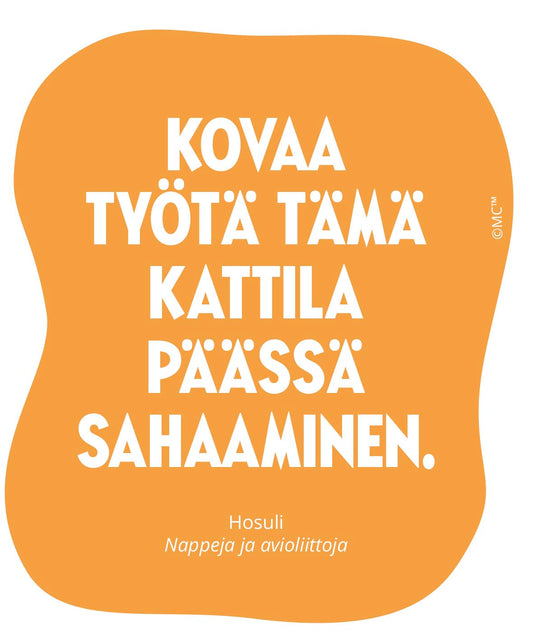 Vinyylitarra Putinki Muumi - Kattila päässä