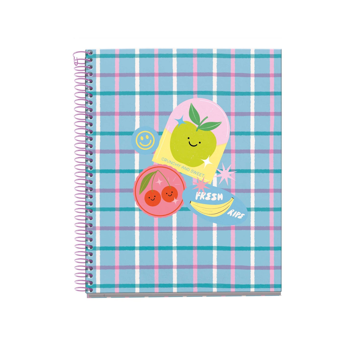 Muistikirja A5 Apli - Stickers Happy Fruits