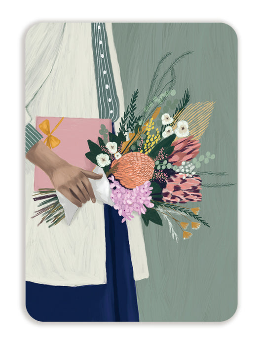 Postcard Johanna Ilander - Floral greeting
