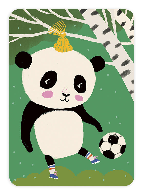 Postcard Mira Mallius - Futaaja-panda