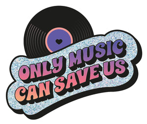 Vinyylitarra Putinki Design - Only music can save us