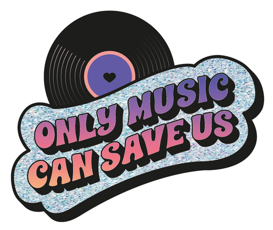 Vinyylitarra Putinki Design - Only music can save us