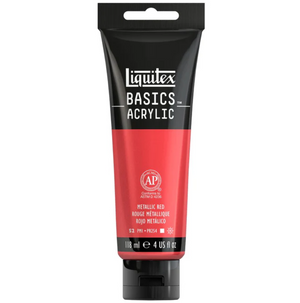 Liquitex Basics 118ml akryyliväri - Metallic Red