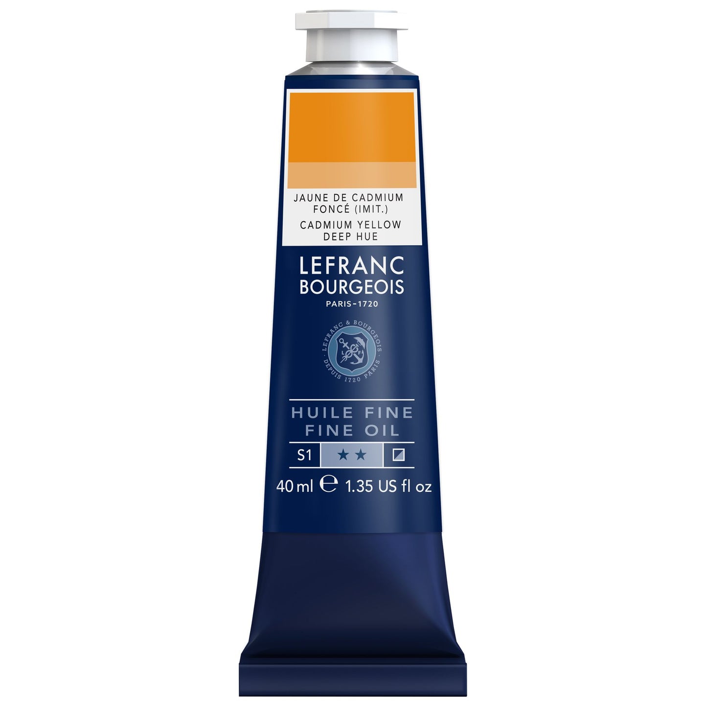 LB Fine Oil 40ml 696 Cadm.Yellow Deep Hue, öljyväri