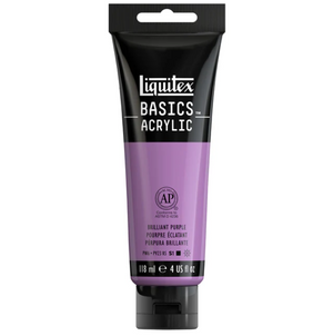 Liquitex Basics 118ml Acrylic Color - 590 Brilliant Purple