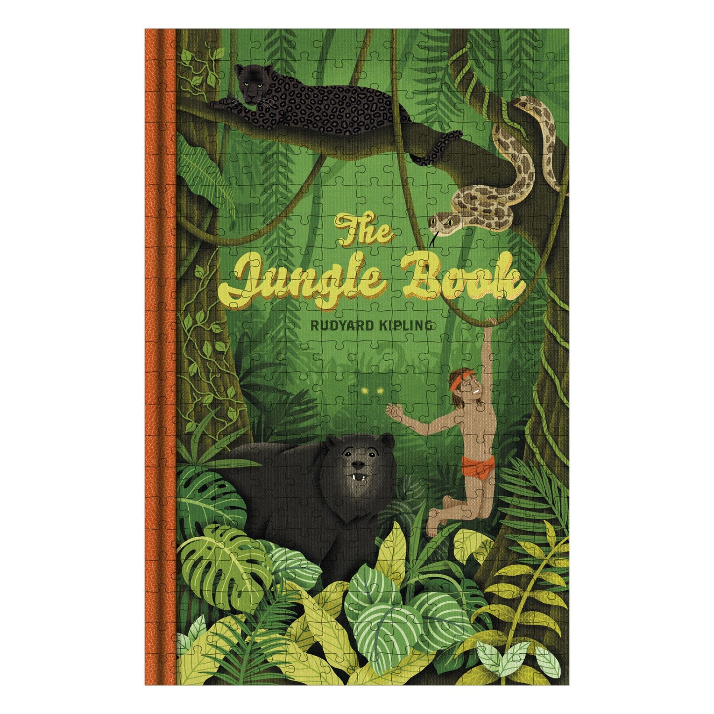 Palapeli 252 palaa Professor Puzzle - The Jungle Book