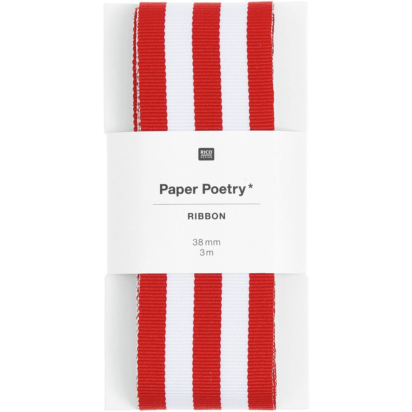 Lahjanauha Paper Poetry - Duo Stripes Red/White