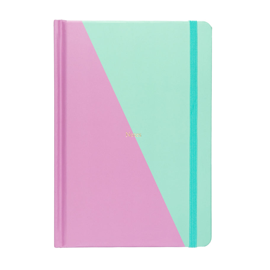 Notebook A5 Yop & Tom - Lilac & Mint