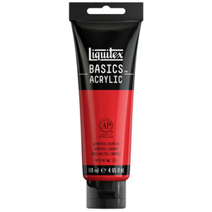 Liquitex Basics 118ml Acrylic Color - 292 Napthol Crimson Blue Sha