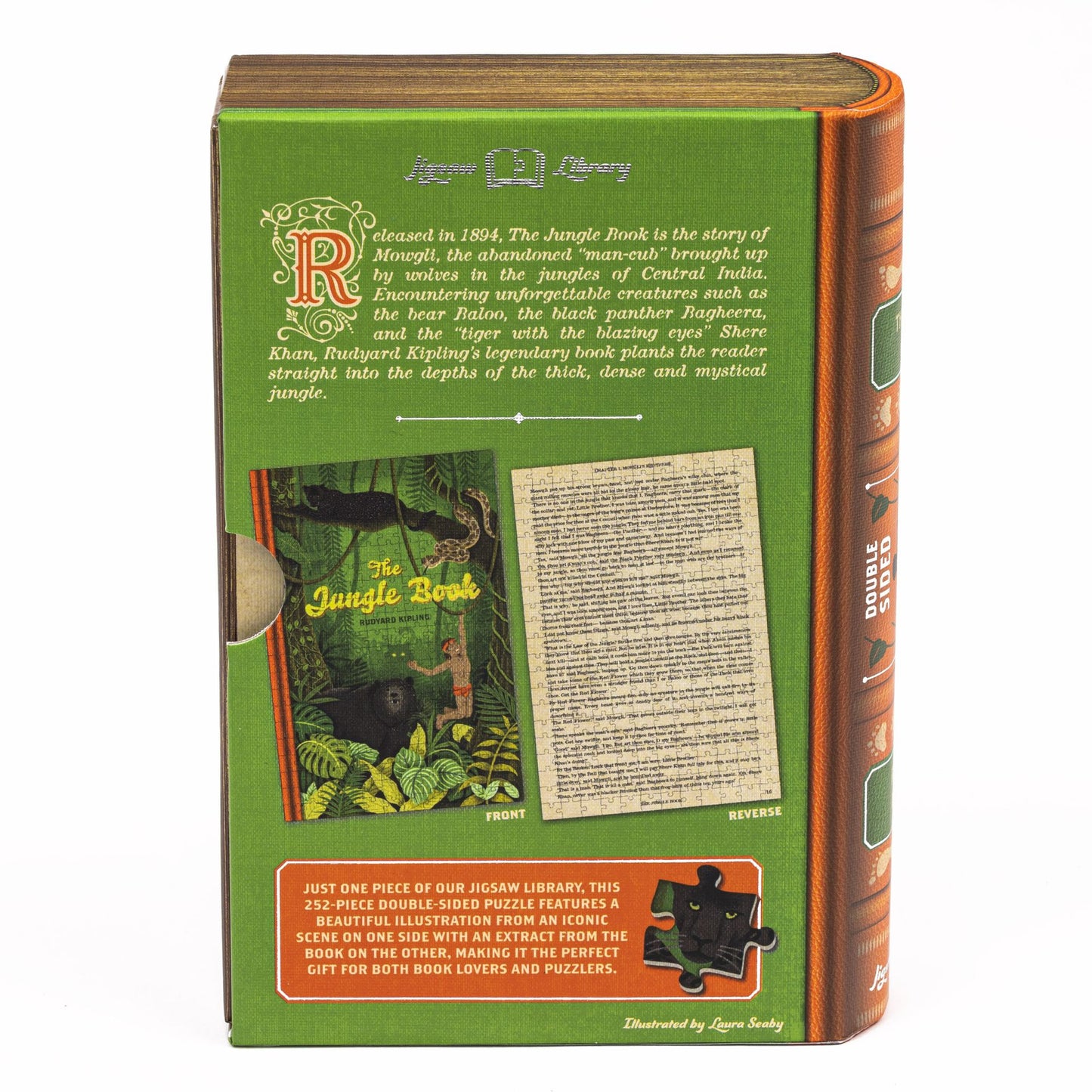 Palapeli 252 palaa Professor Puzzle - The Jungle Book