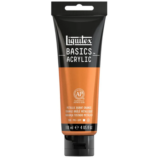 Liquitex Basics 118ml akryyliväri - Metallic Burnt Orange