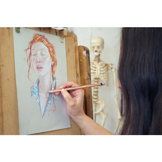 Värikynälajitelma 12 kpl Derwent - Lightfast