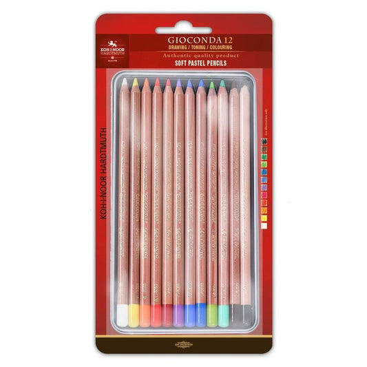 Oil Pastels in a Metal Tin, 12 pcs. KOH
