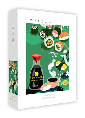 Palapeli 500 palaa Tyyni Puzzles – Annika Leppäaho, Sushi Lunch
