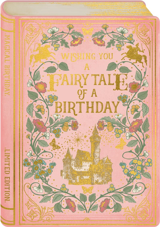 2-osainen kortti Storybook - Fairytale Birthday