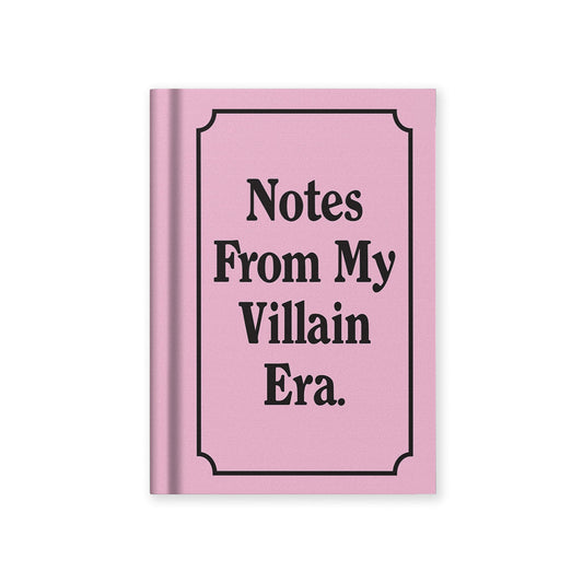 Muistikirja A7 Ohh Deer - Notes from my Villain Era