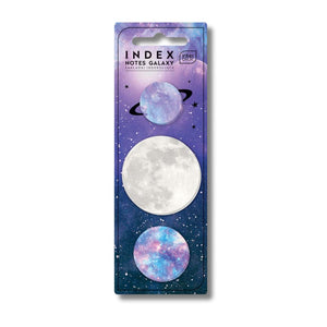 Index stickers Galaxy - Blue and Full Moon