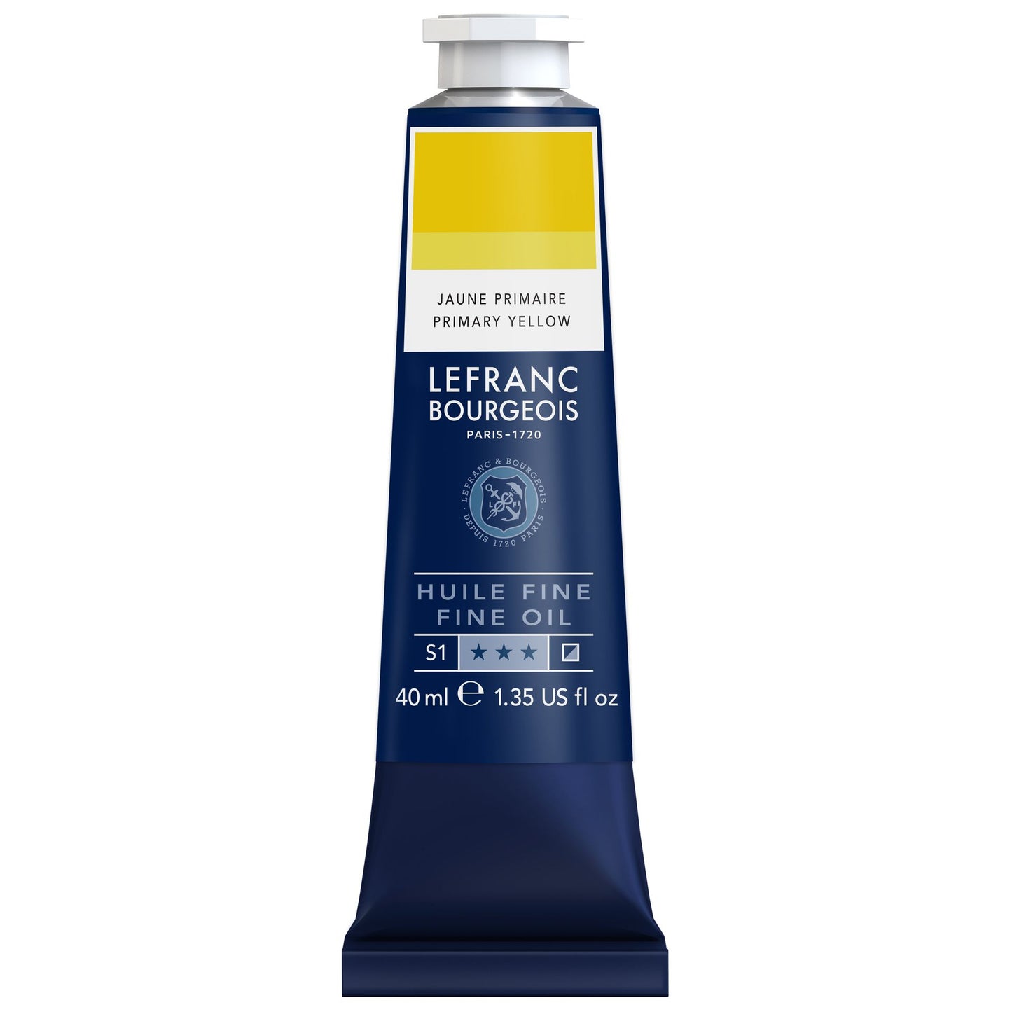 LB Fine Oil 40ml 153 Primary Yellow, öljyväri