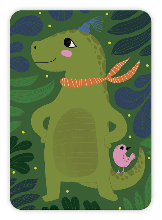 Postcard Mira Mallius - Dino