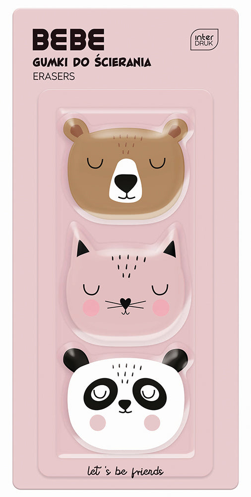 TOWEL RUBBER SET/INTERDRUK BEBE CUTE