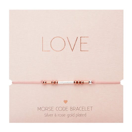 Bracelet HCA Morse Code - Love
