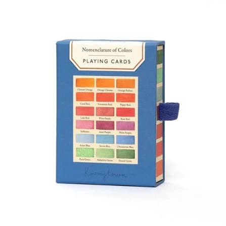 Pelikortit Roomytown - Nomenclature of Colours