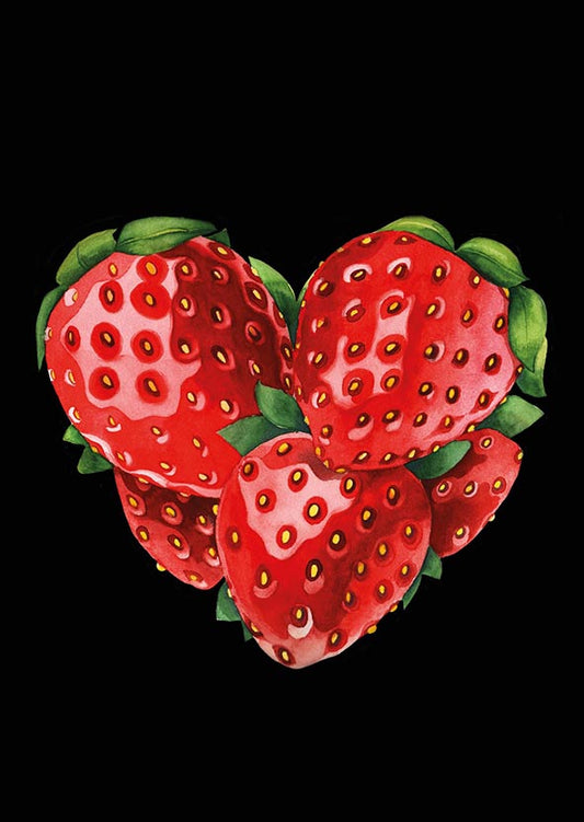 2-piece card Natali Kit - Strawberries