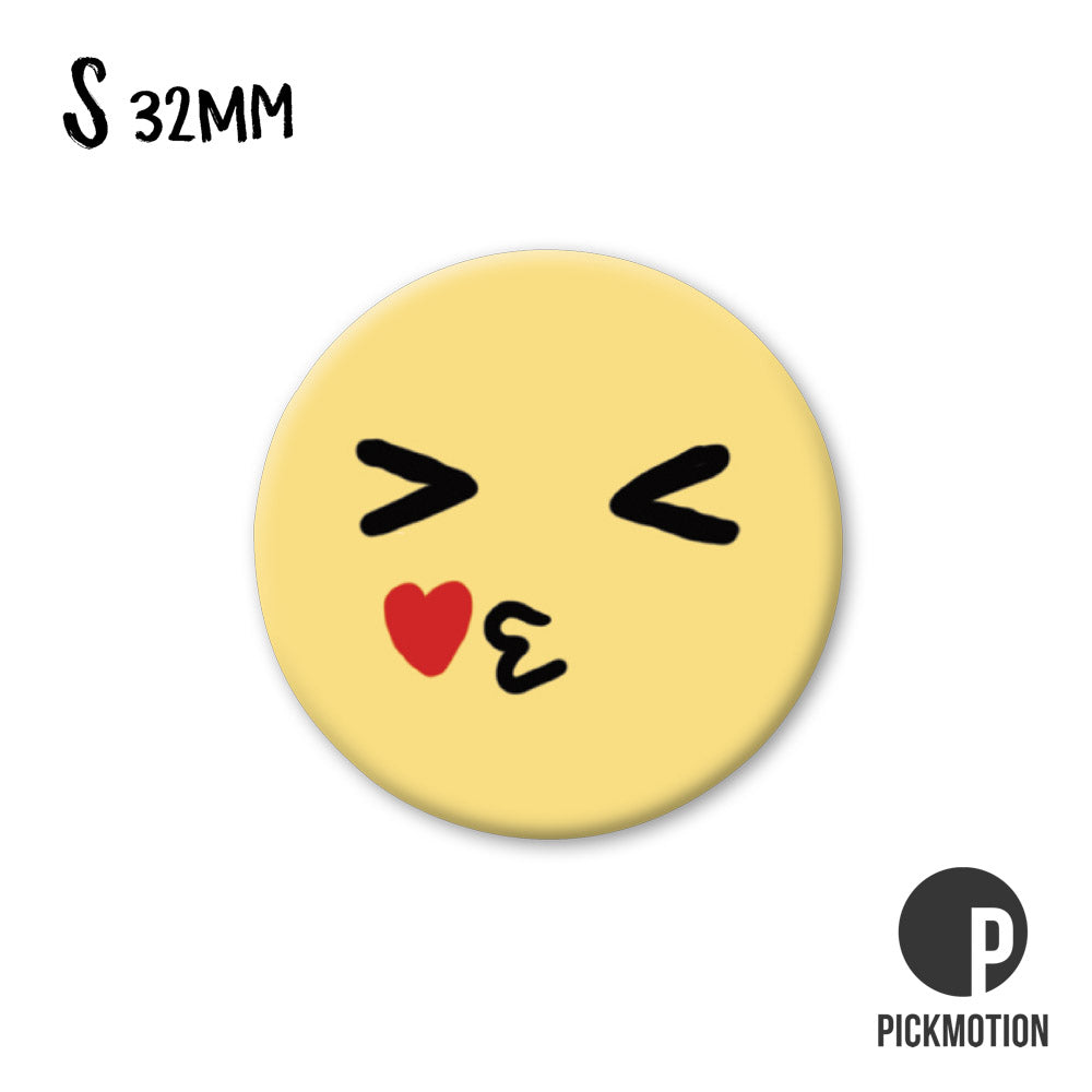 Magneetti Pickmotion S - Kissing smiley