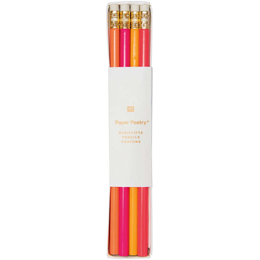 Pencils Paper Poetry - Neon mix