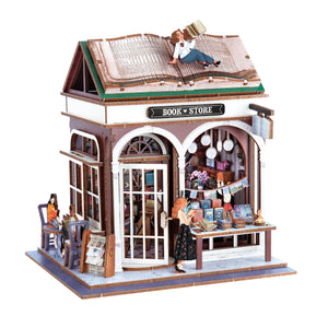 Diorama koottava pienoismalli Buki - Kirjakauppa