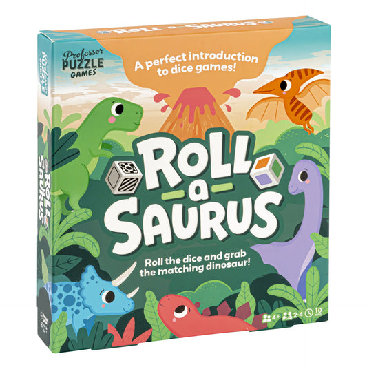 Board game Professor Puzzle - Rolasaurus