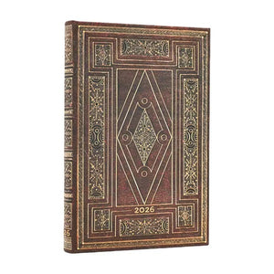 Viikkopäivyri 12kk 2026 Paperblanks - First Folio, Mini