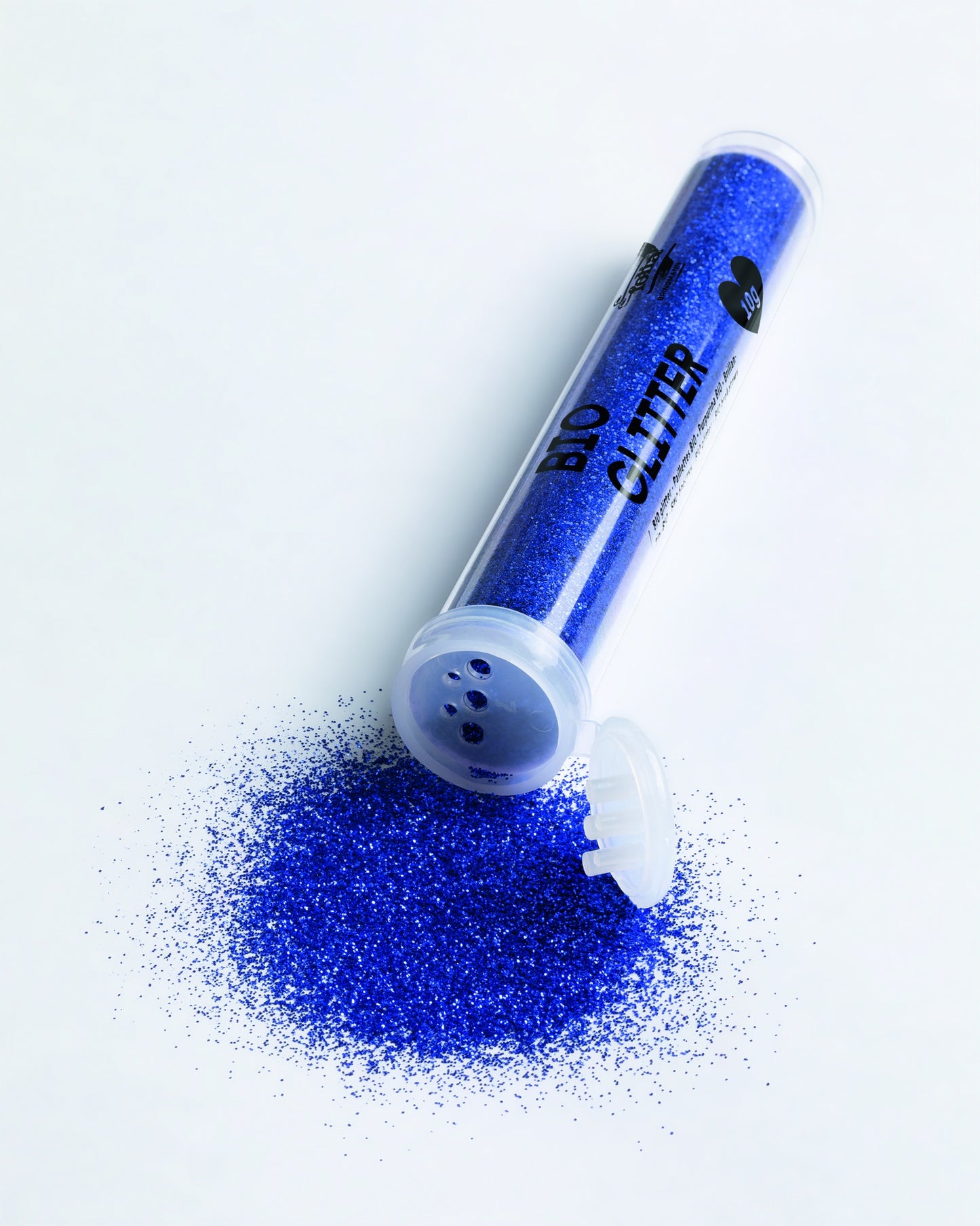BIO Glitter 10g -S ininen